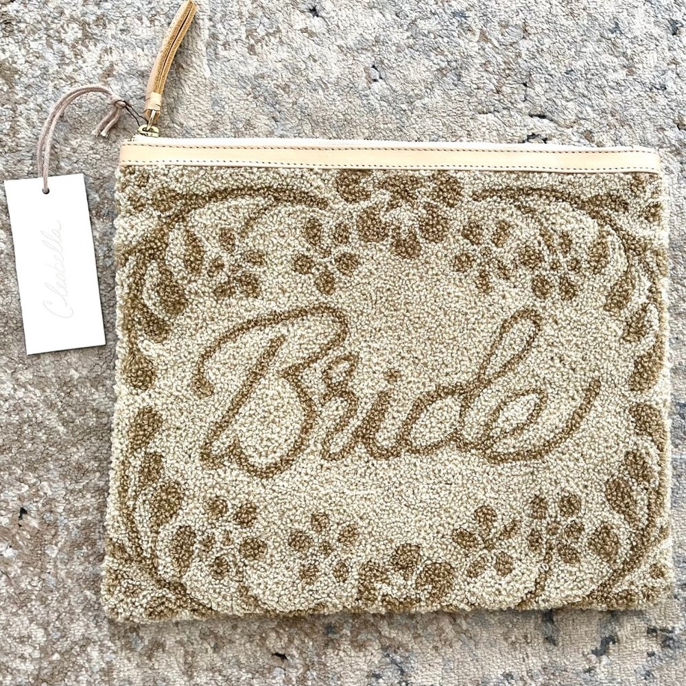 NWT CLEOBELLA Rare Bride Wedding Clutch Pouch Brand New